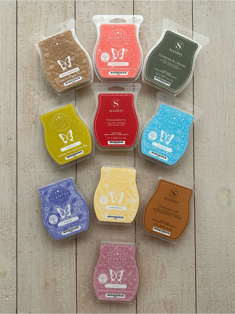 Bundle of 10 New Scentsy Bars